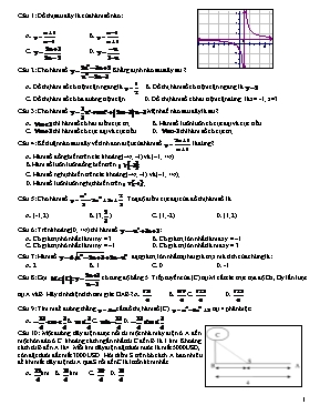 Ôn thi THPT QG môn Toán - Đề số 3